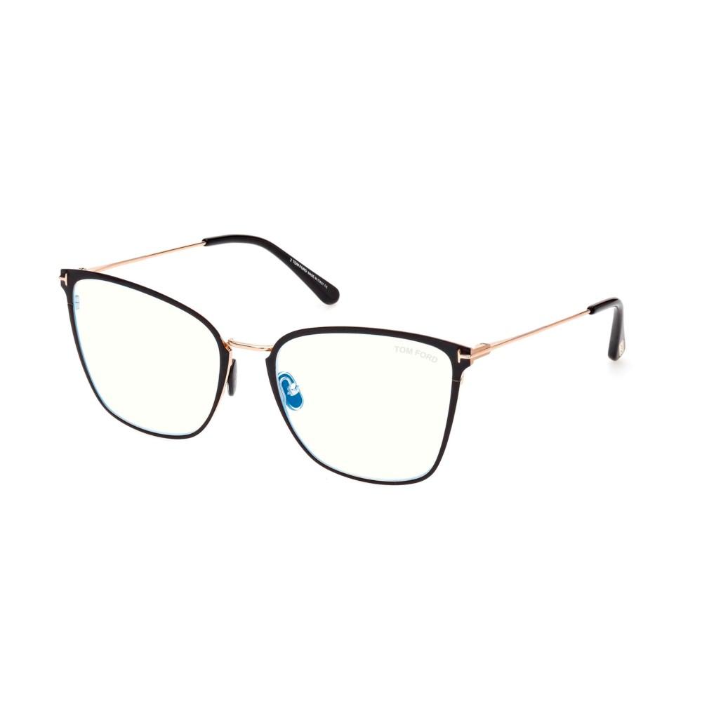 Vision Ottica Occhiali Da Vista Tom Ford Donna Tom Ford Ft 5839-b Blue  Block Donna Occhiali Da Vista – VisionOttica