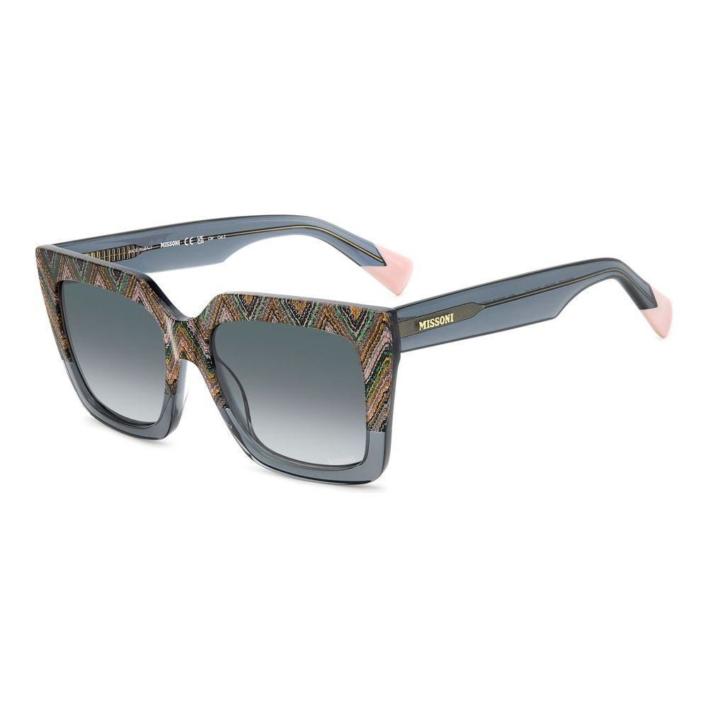 Occhiali Da Sole Missoni Donna – Modello Graphic Zig Zag Rettangolare, MMI 0069/S0A4 (52/19) - 2
