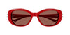 Alexander McQueen AM0470S Occhiali da sole 003 BU
