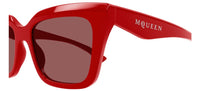 Alexander McQueen AM0473S Occhiali da sole 003 RDBR