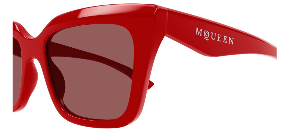 Alexander McQueen AM0473S Occhiali da sole 003 RDBR