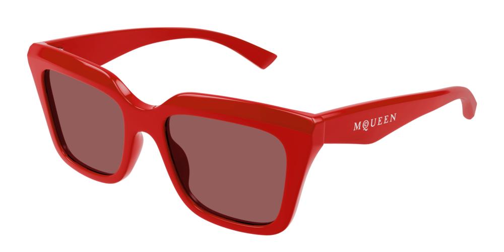 Alexander McQueen AM0473S Occhiali da sole 003 RDBR