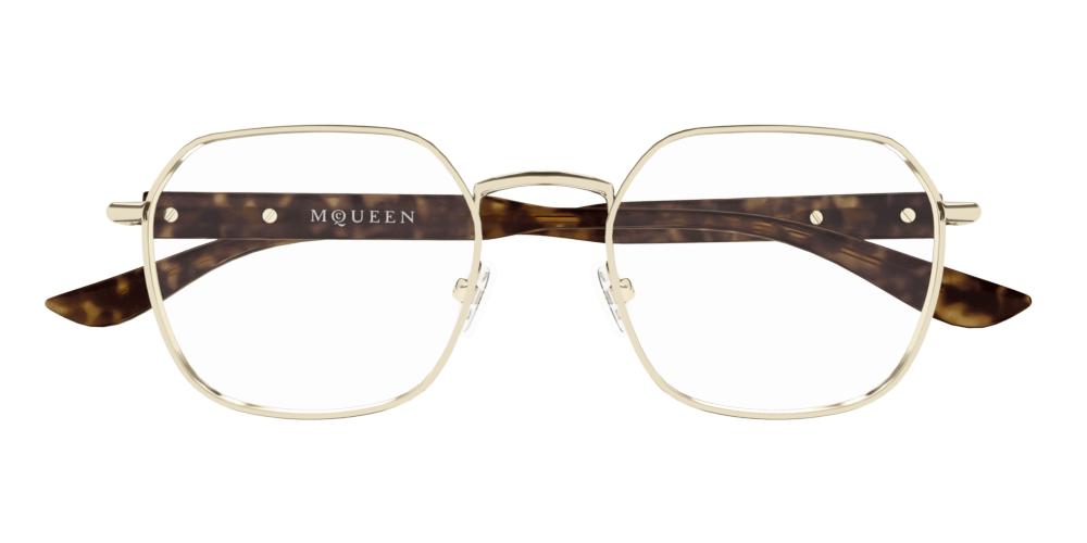 Alexander McQueen AM0499O Occhiali da vista 003 GD