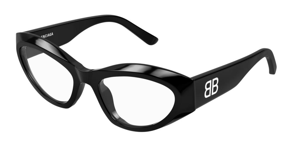 Balenciaga BB0400O Occhiali da vista 001 BK