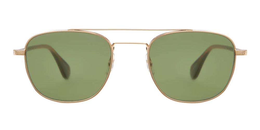 GARRETT LEIGHT CLUBHOUSE II SUN Occhiali da sole 4065-G-SPBRNSH/GRN