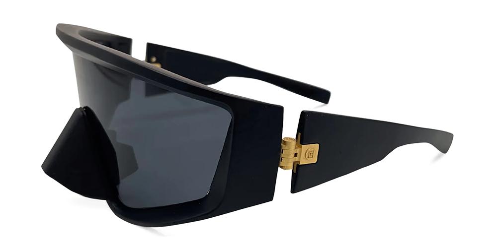 Balmain ESPION - LIMITED EDITION Occhiali da sole BPS-157A-138 BLK - GLD
