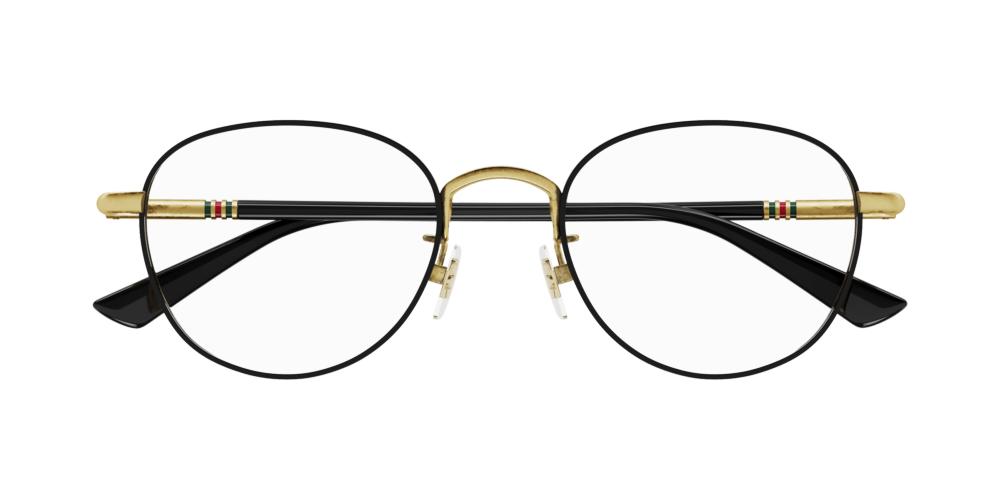 Gucci GG1128O Occhiali da vista 001 BKGLD