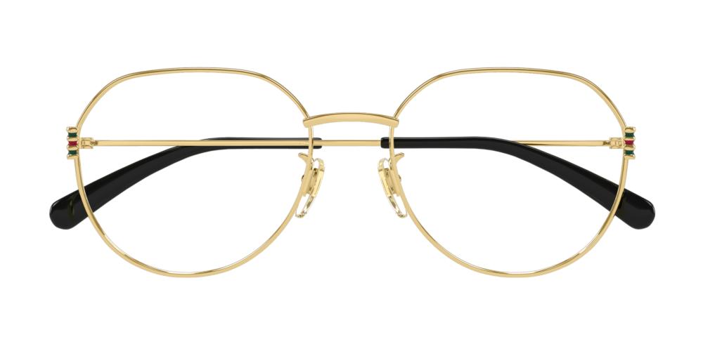 Gucci GG1675O Occhiali da vista 001 GLDBLK