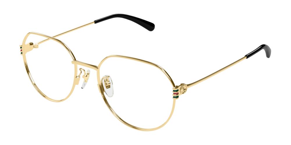 Gucci GG1675O Occhiali da vista 001 GLDBLK