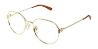 Gucci GG1675O Occhiali da vista 002 GLDHVN