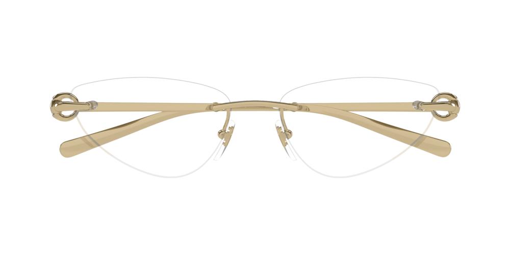 Gucci GG1702O Occhiali da vista 002 GLD