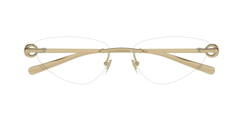 Gucci GG1702O Occhiali da vista 002 GLD