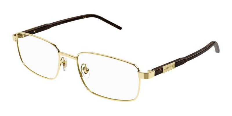 Gucci GG1801O Occhiali da vista 003 GLD