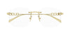 Gucci GG1806O Occhiali da vista 001 GLD