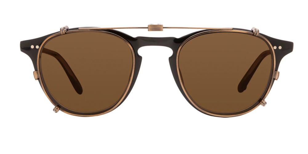 GARRETT LEIGHT HAMPTON CLIP Occhiali da vista 5051-BG/BRN