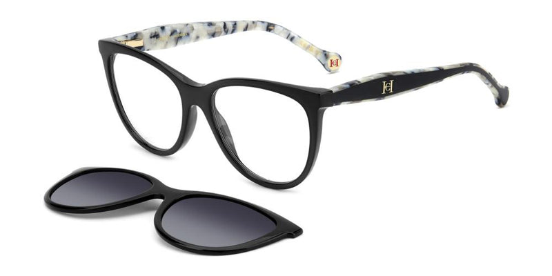 Carolina Herrera HER 0259/CS WITH CLIP ON Occhiali da sole 807/WJ