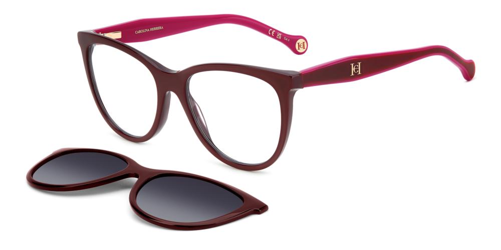 Carolina Herrera HER 0259/CS WITH CLIP ON Occhiali da sole LHF/WJ
