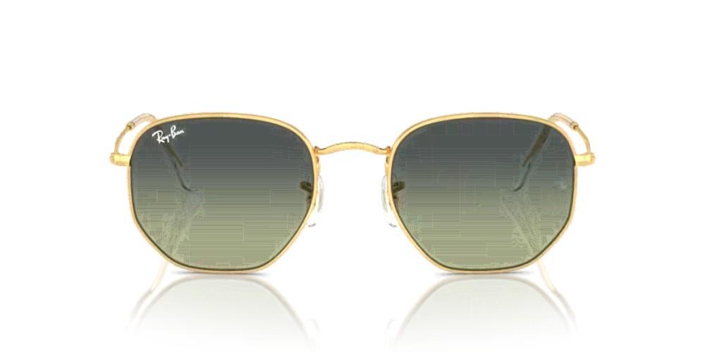 Ray-Ban HEXAGONAL RB 3548 LEGEND GOLD Occhiali da sole 001/BH