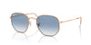 Ray-Ban HEXAGONAL RB 3548 LEGEND GOLD Occhiali da sole 92023F