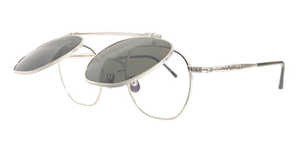 Matsuda M3148 FLIP-UP SUNGLASS LENS Occhiali da vista PW-GRY