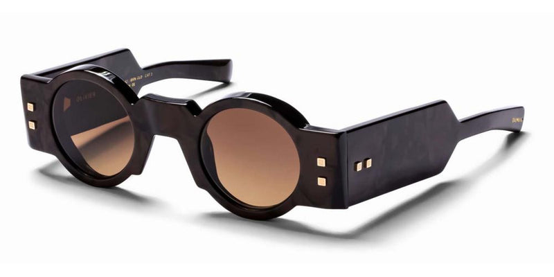 Balmain OLIVIER Occhiali da sole BPS-159D-42 BRN - GLD