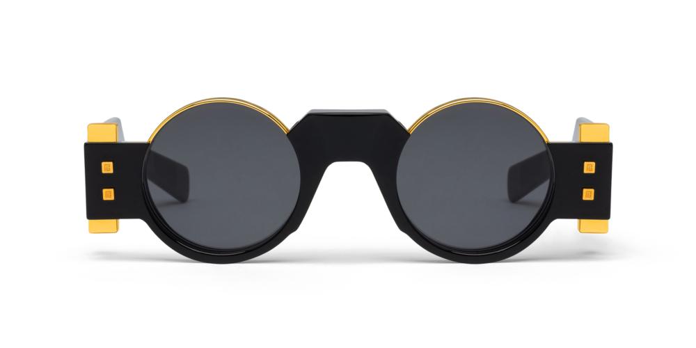 Balmain OLIVIER-II LIMITED EDITION Occhiali da sole BPS-167A-43 BLK-GLD