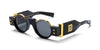 Balmain OLIVIER-II LIMITED EDITION Occhiali da sole BPS-167A-43 BLK-GLD