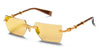 Balmain PIERRE Occhiali da sole BPS-150G-53 GLD - BRN