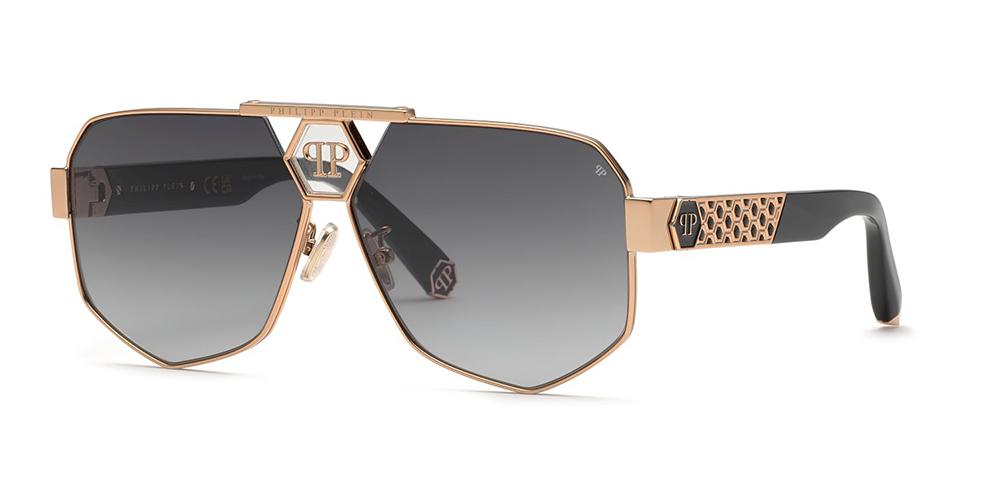 Philipp Plein PLEIN BADGE SPP107M Occhiali da sole 08FC