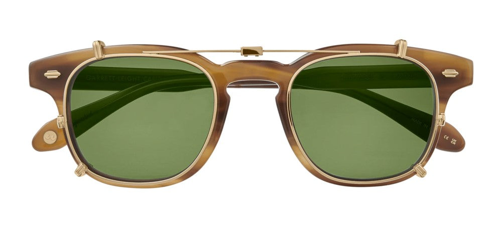 GARRETT LEIGHT SHERWOOD CLIP Occhiali da vista 5154-G/GRN