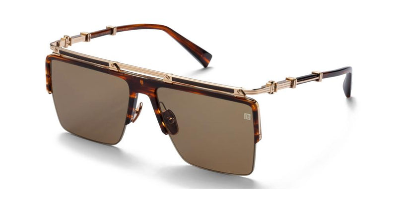 Balmain TRIOMPHE Occhiali da sole BPS-168B-61 BRN-GLD