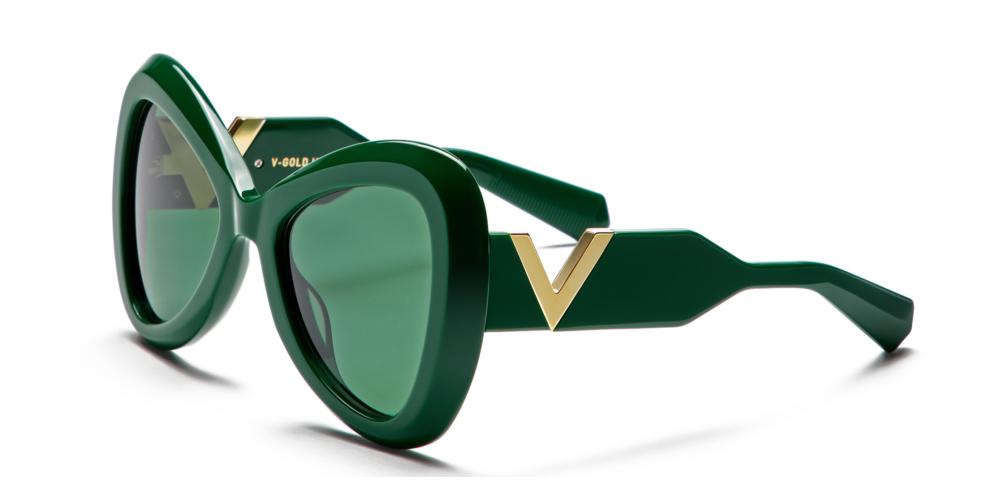 Valentino V - GOLD - III Occhiali da sole VLS-138C-53 GRN - GLD