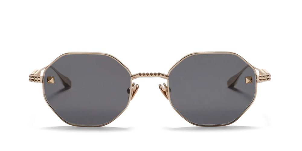 Valentino V - STUD Occhiali da sole VLS-122A-52 GLD