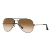 AVIATOR LARGE METAL RB 3025 GRADIENT
